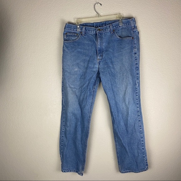 Carhartt Denim Jeans Pants Mens Size 38X30 - Picture 1 of 7